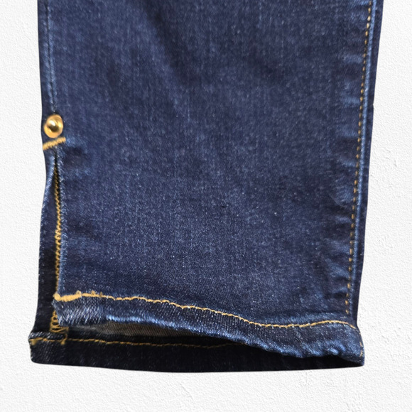 FRAME Dark Wash High Waisted Ankle Stretch Le High Skinny Jeans Size 24 $215 NWT - Picture 9 of 13